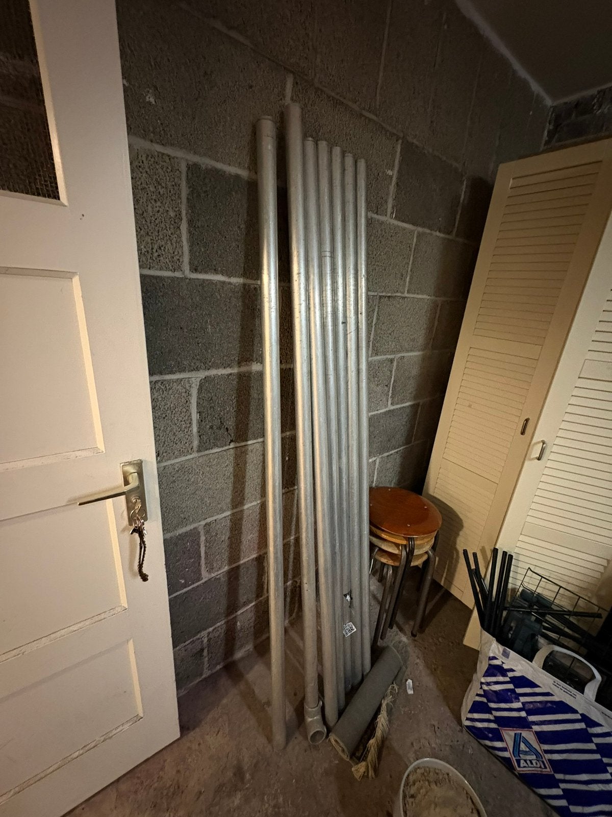 Banners, Ophalen, Gebruikt, Overige typen, Aluminium