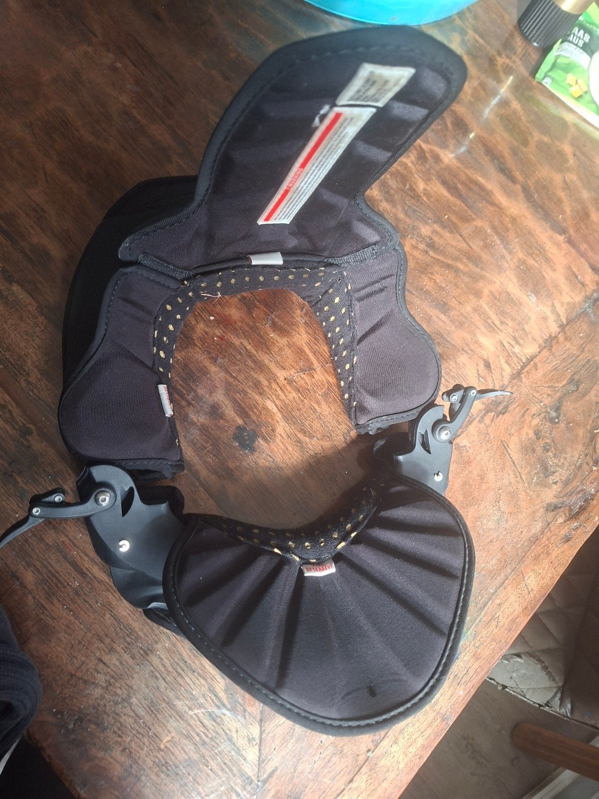 Leatt Brace Moto Kart Nekbeschermer, Sport en Fitness, Karting, Ophalen of Verzenden, Gebruikt, Kleding of Schoenen