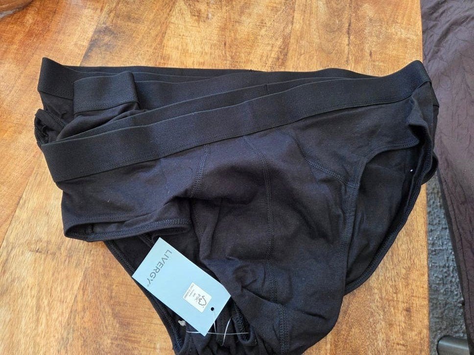3X LIVERGY Zwarte Slip Heren, Ophalen of Verzenden, Zwart, LIVERGY, Slip