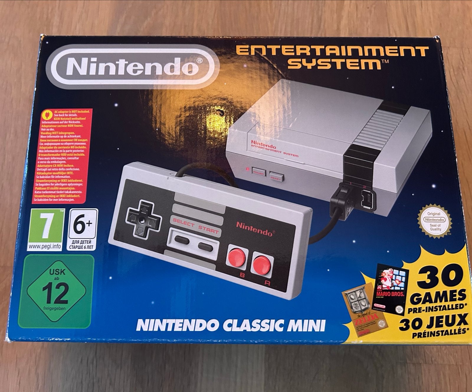 Nintendo Classic Mini: NES - Entertainment System, Ophalen of Verzenden, Zo goed als nieuw, Met 1 controller, Met games