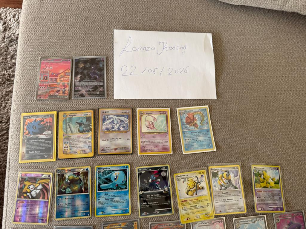 Grote collectie Pokémon kaarten - Diverse zeldzaamheden, Ophalen of Verzenden, Gebruikt, Meerdere kaarten, Foil