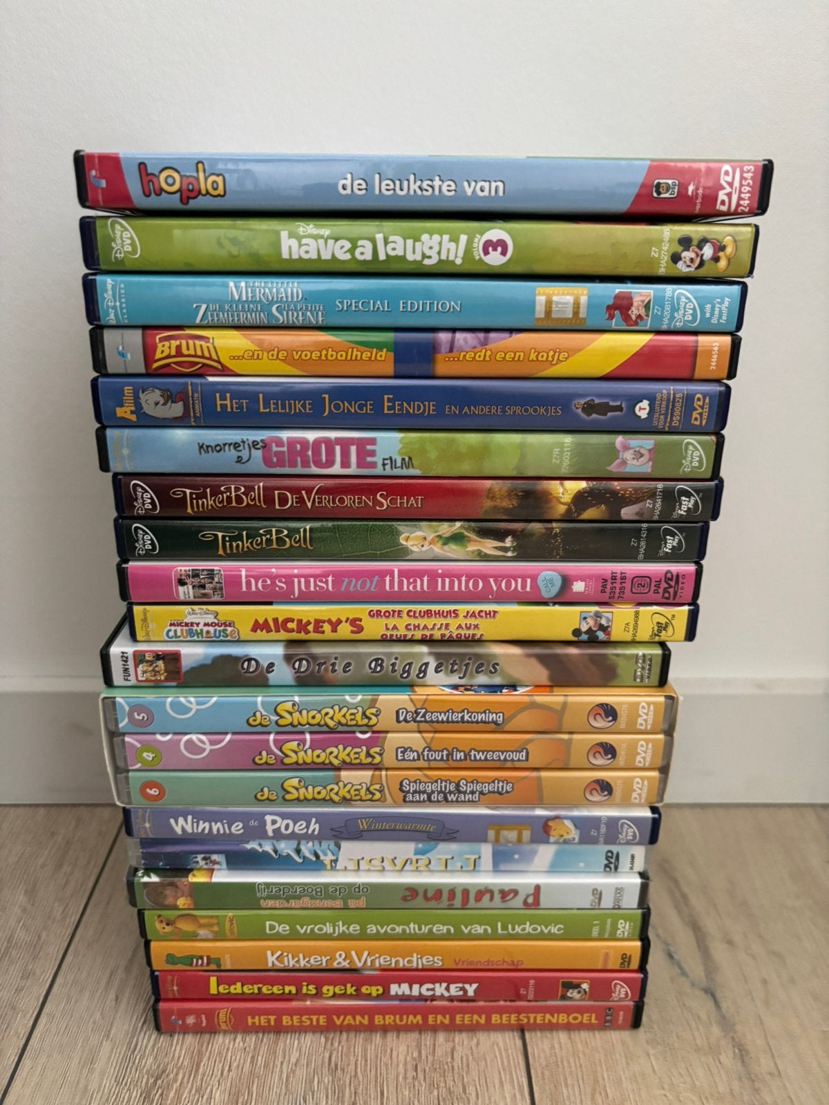 Collectie kinder DVD’s, Cd's en Dvd's, Dvd's | Kinderen en Jeugd, Alle leeftijden, Ophalen, Gebruikt