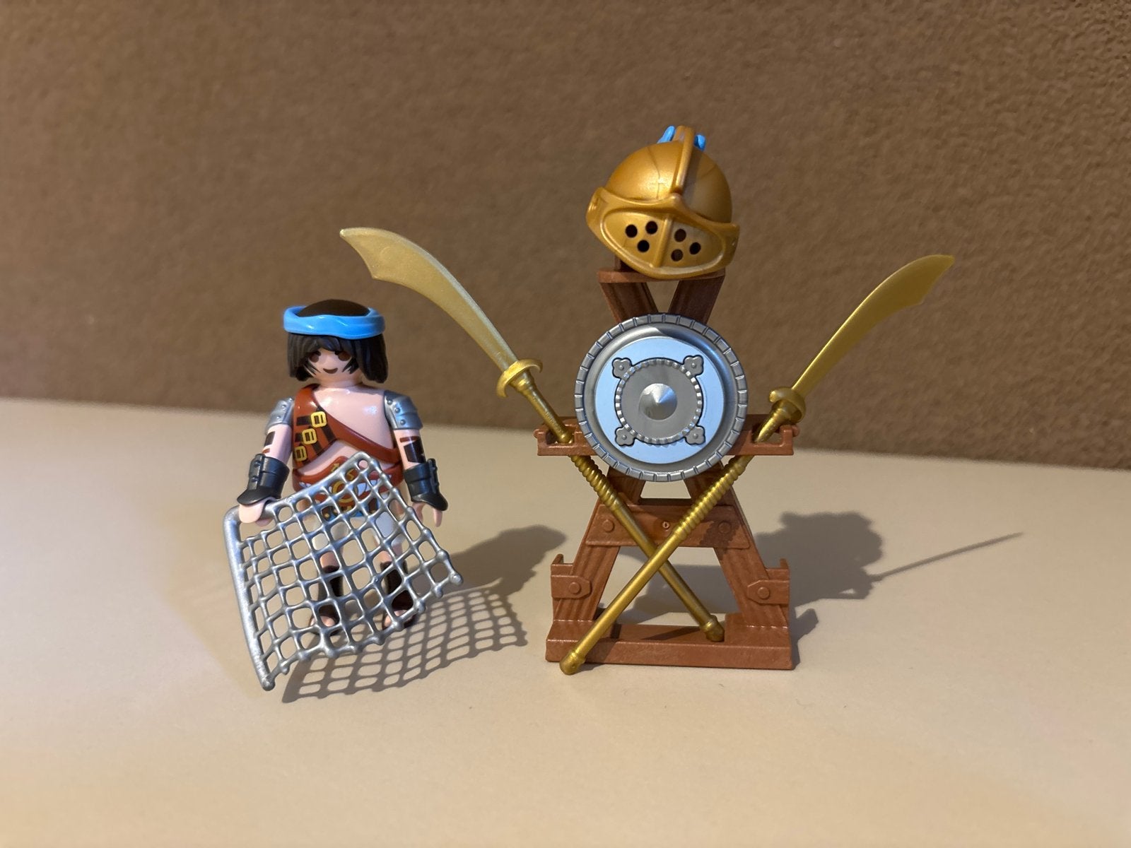 Playmobil Gladiator met accessoires, Complete set, Zo goed als nieuw, Figuren, Historisch