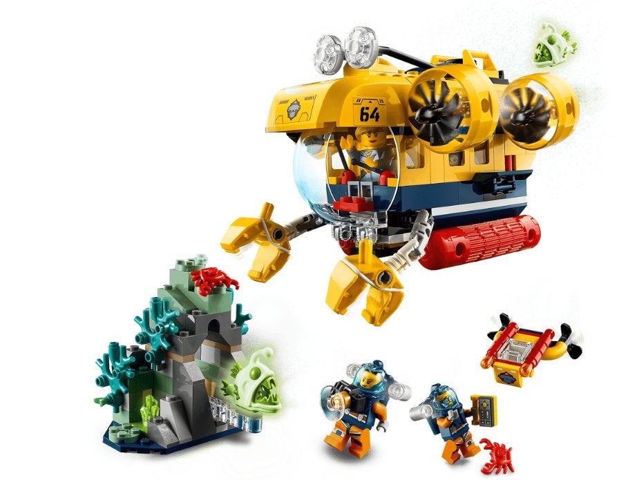 LEGO City Oceaan Verkenningsduikboot (60264), Ophalen, City, Lego, Compleet