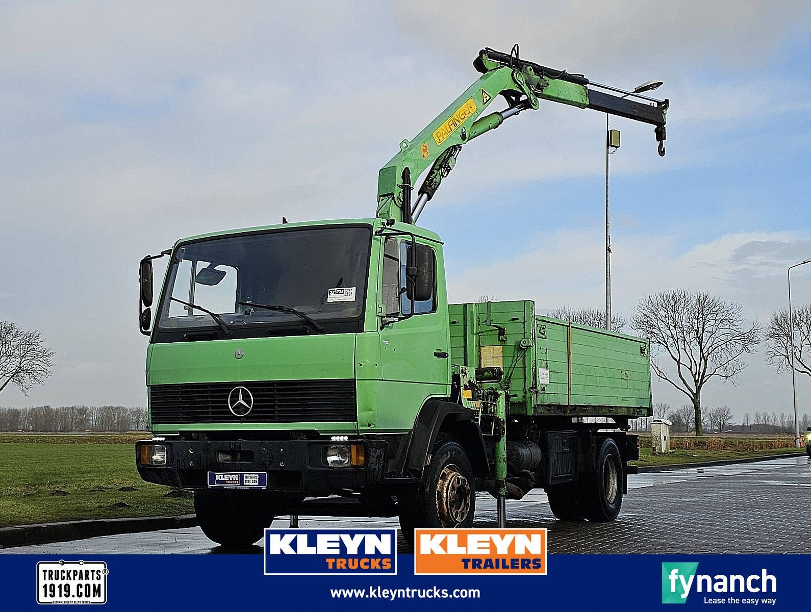 MERCEDES-BENZ 1317 6 cyl. crane, Mercedes-Benz, Bedrijf, 165 pk, Te koop