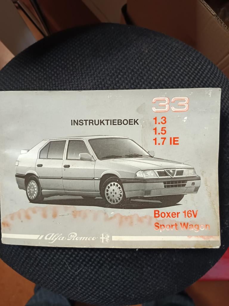 Instructieboekje Alfa Romeo 33 (1.3, 1.5, 1.7 IE, Boxer 16V), Ophalen of Verzenden