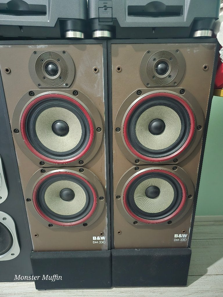 B&W DM330  100W, Audio, Tv en Foto, Ophalen, Gebruikt, 60 tot 120 watt, Bowers & Wilkins (B&W)
