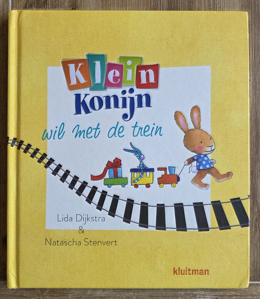 Klein Konijn wil met de trein - Lida Dijkstra, Gelezen, Lida Dijkstra, Fictie algemeen, Ophalen of Verzenden