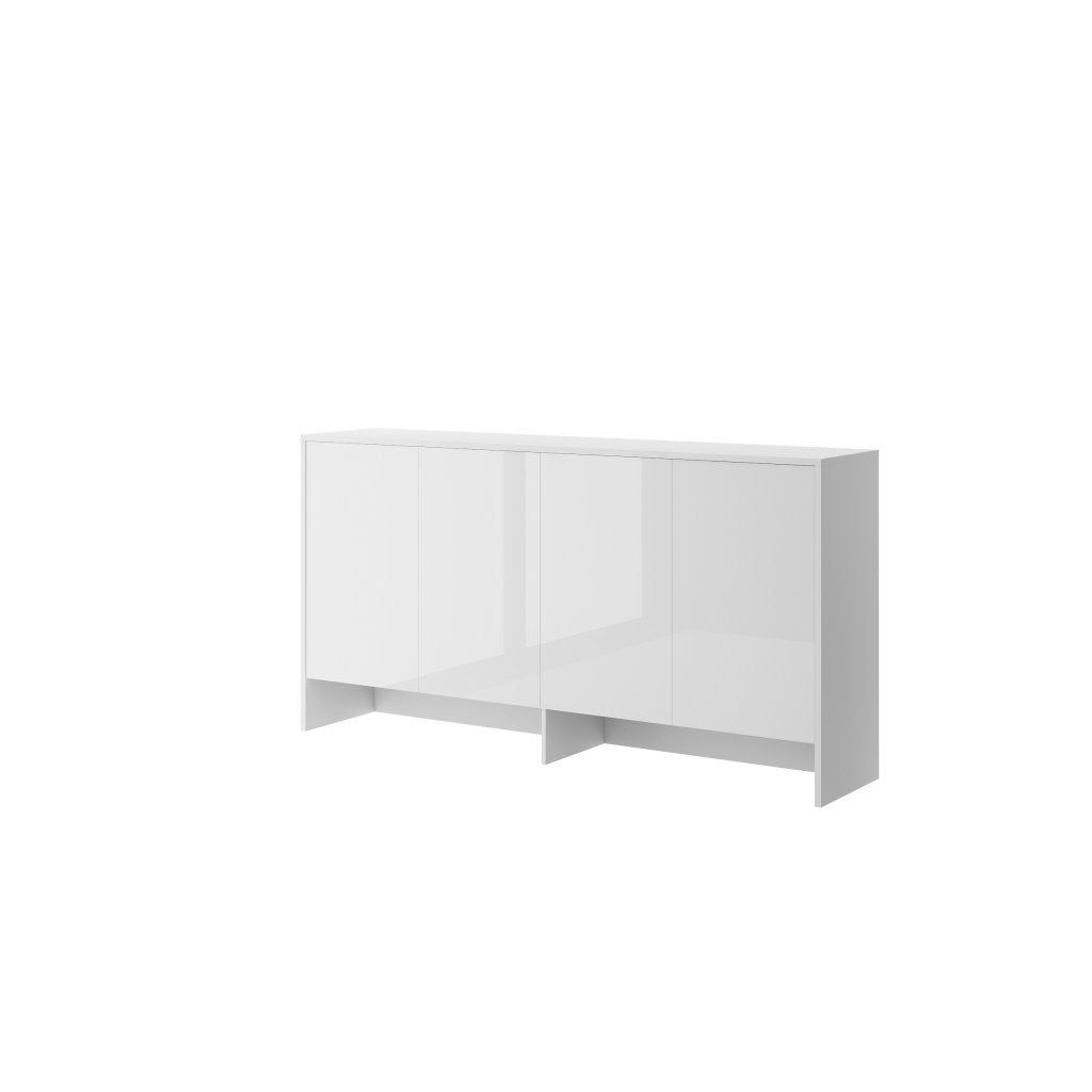 Concept opzetkast (110 cm hoog) - Wit hoogglans, Niet ingevuld, Niet ingevuld, Niet ingevuld