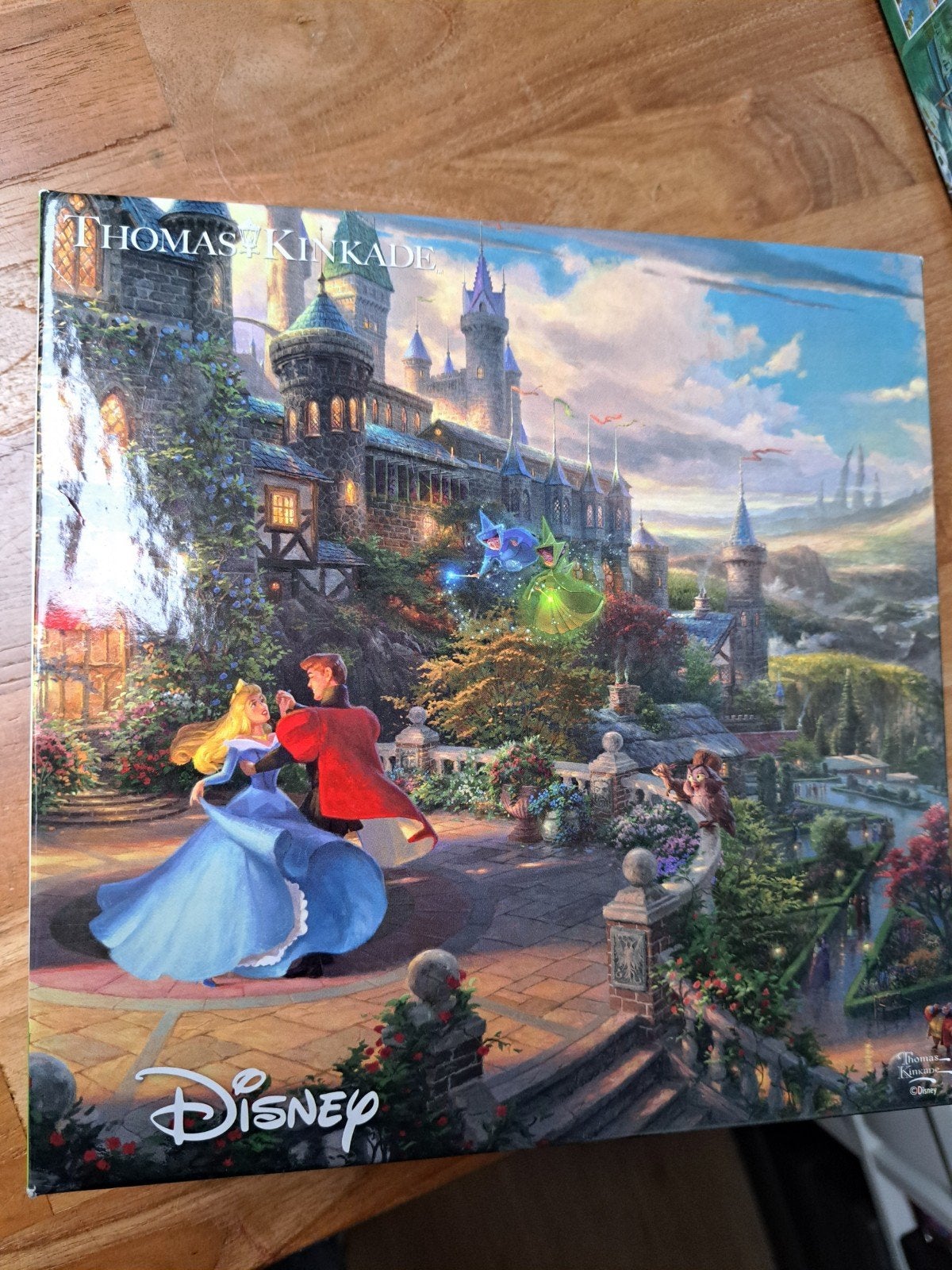 Thomas Kinkade Disney puzzel 750 stukjes + poster, Ophalen of Verzenden, 500 t/m 1500 stukjes, Zo goed als nieuw, Legpuzzel