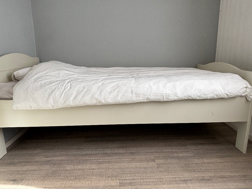Eenpersoonsbed, Huis en Inrichting, Ophalen, Gebruikt, 90 cm, Eenpersoons