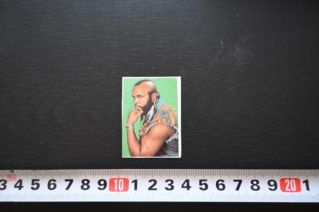 sticker mr T - b.a. baracus A team, Ophalen, Zo goed als nieuw