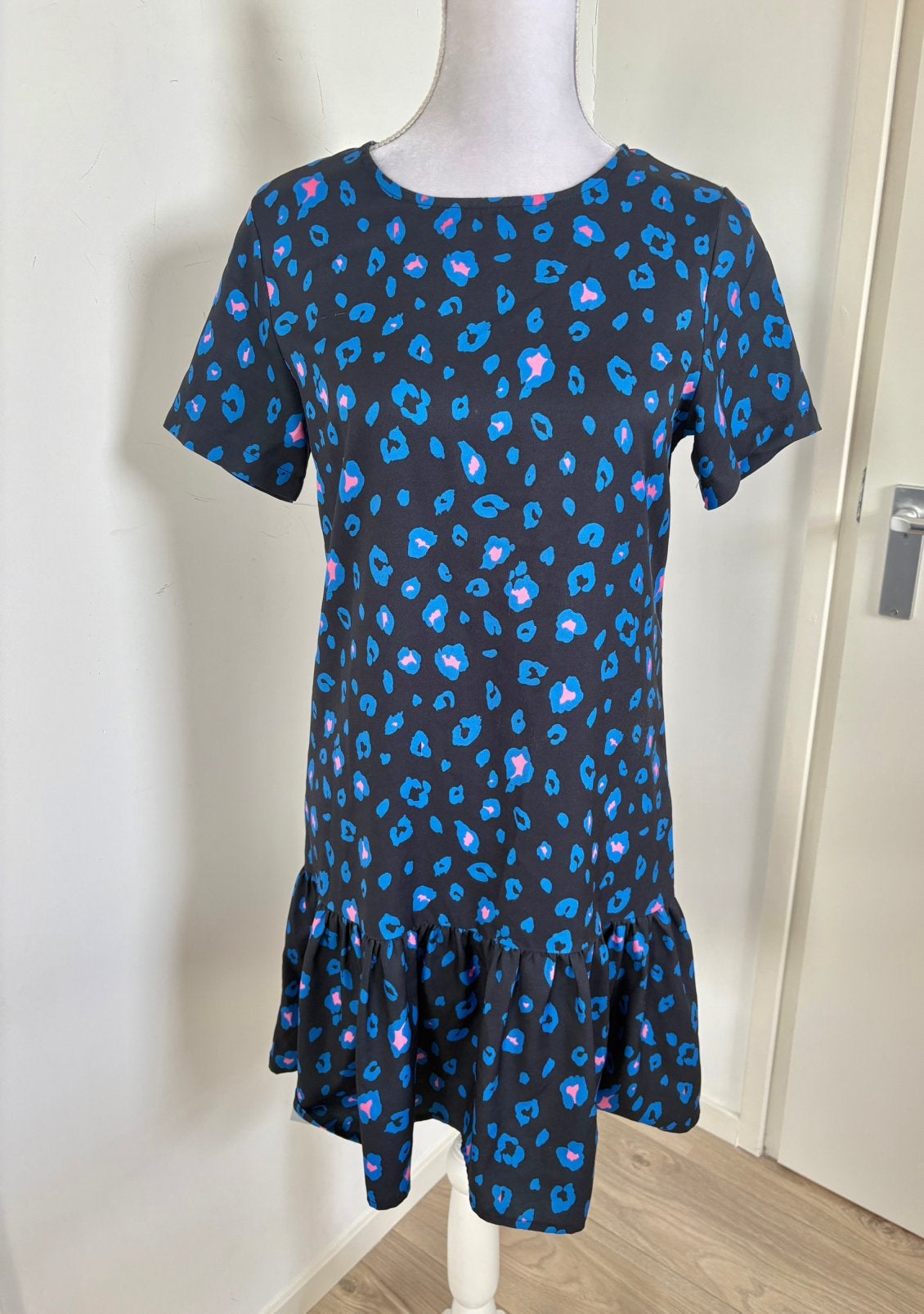 Leuk IVIVI jurkje - maat M, Maat 38/40 (M), Blauw, Ophalen of Verzenden, Zo goed als nieuw