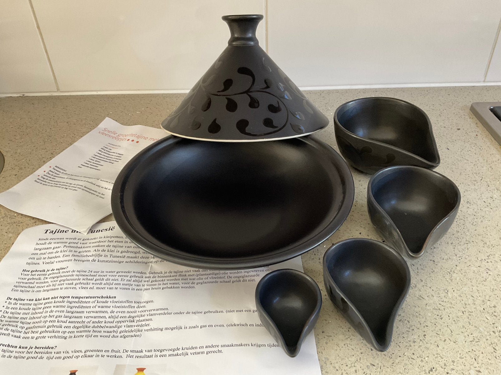 Tajine Nieuw !!!, Ophalen, Nieuw, Overige materialen