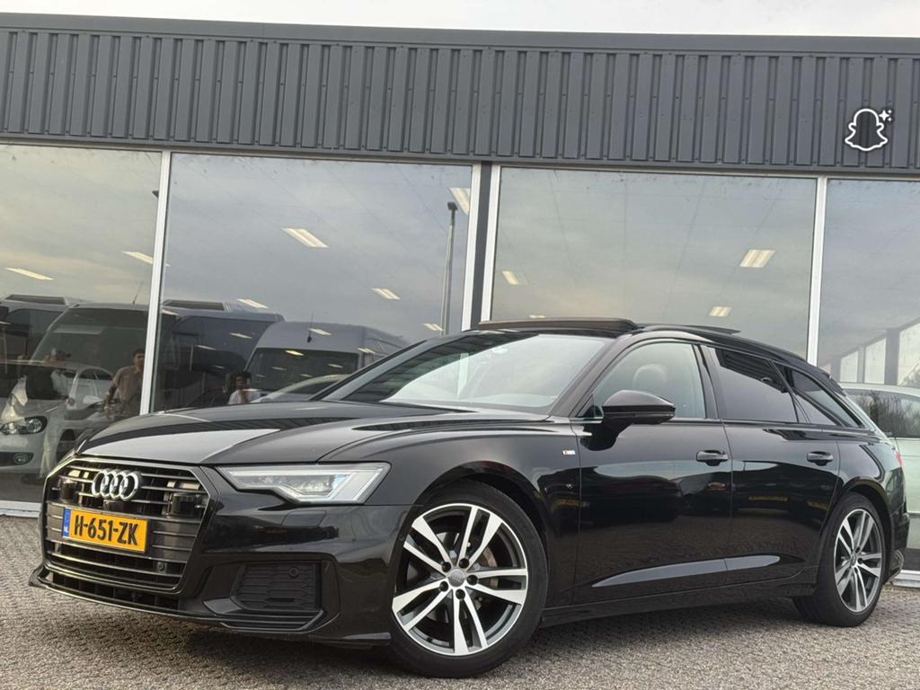 Audi A6 40 TDI 204pk S Tronic 2019 Zwart, 2000 kg, Zwart, 204 pk, Geïmporteerd