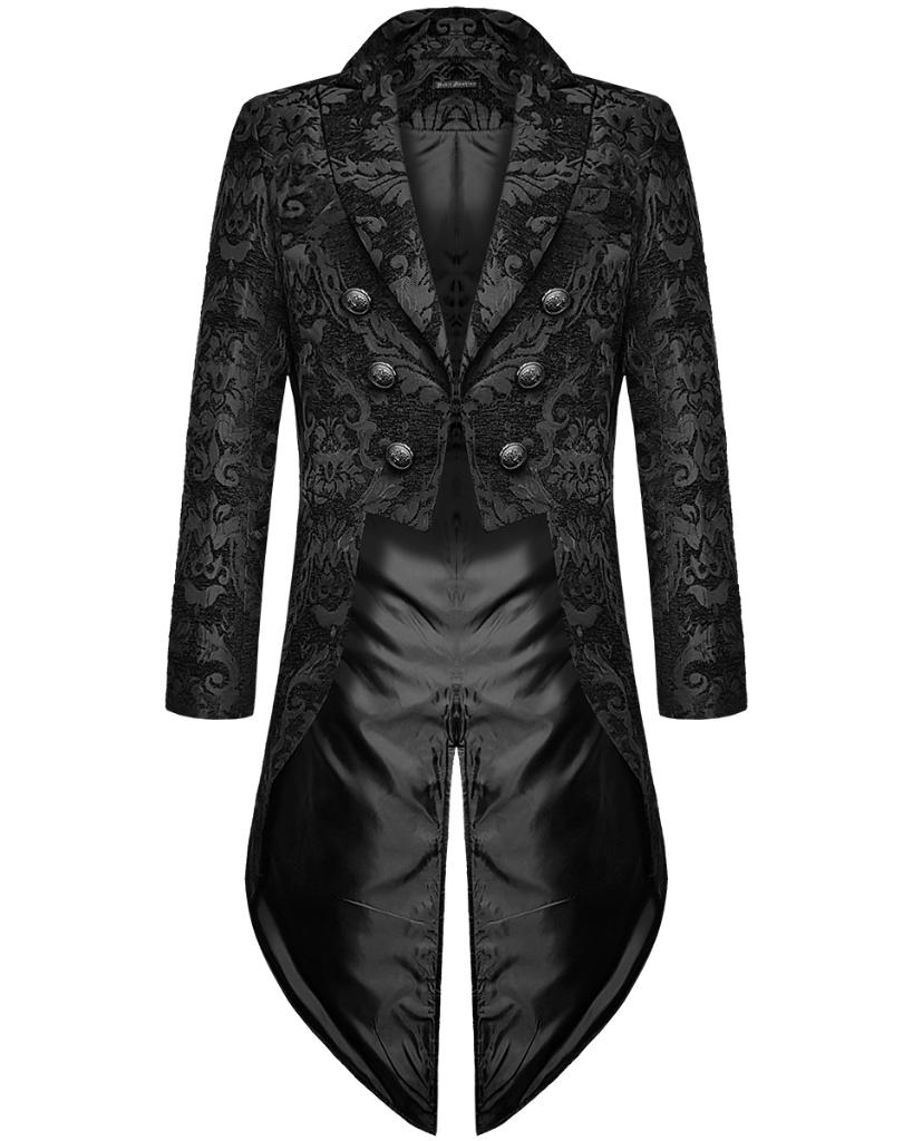 Zwarte victoriaanse heren tailcoat jas / steampunk gothic, Verzenden, Nieuw, Overige maten, Kleding