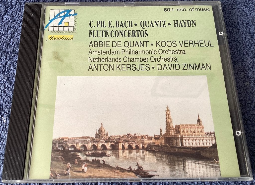 Bach Quantz Haydn Flute Concertos CD, Gebruikt, Ophalen of Verzenden, Classicisme, Orkest of Ballet