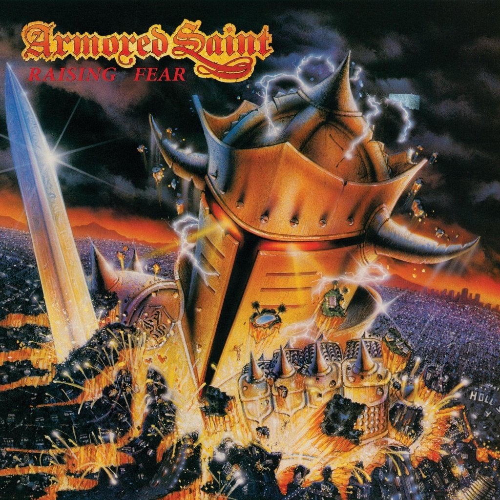 ARMORED SAINT- Raising Fear (Clear Steel Blue Marbled Vinyl), LP, Ophalen of Verzenden, 12 inch, Nieuw in verpakking