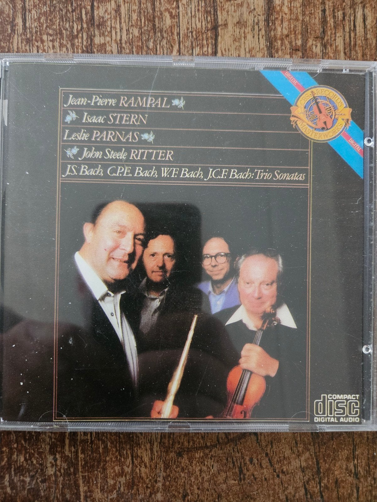 J.S. Bach, C.P.E. Bach, W.F. Bach, J.C.F. Bach: Trio Sonatas, Ophalen of Verzenden, Barok, Gebruikt, Kamermuziek