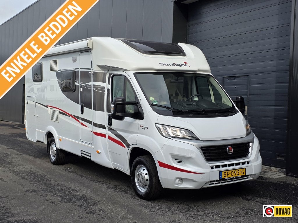 Sunlight T 66, Sunlight, Ringverwarming, Koelkast, Tot en met 2