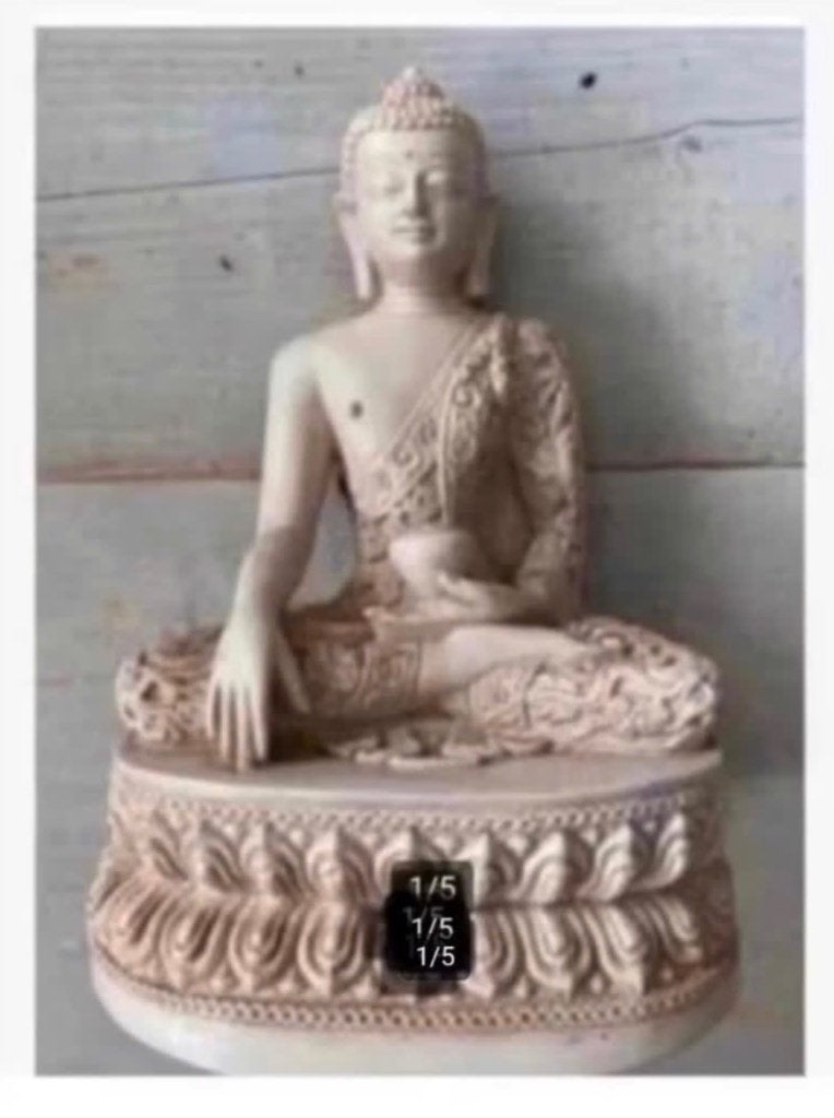 Shiva boeddha beeld Polyresin voor binnen/buiten 20 cm, Nieuw, Ophalen of Verzenden, X, X