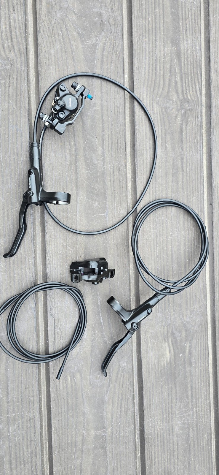 Remset (voor + achter): Shimano BR-MT200 / BL-MT20 (Nieuw), Ophalen of Verzenden