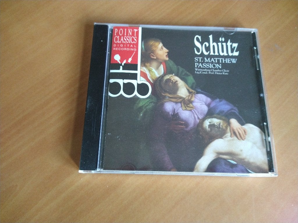 CD Schütz - St. Matthew Passion, Ophalen of Verzenden, Zo goed als nieuw, Gospel