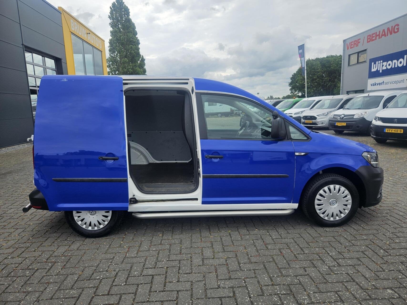 Volkswagen Caddy 2.0 TDI Airco Cruise Trekhaak 100% onderhou, 4 cilinders, Volkswagen, Origineel Nederlands, Bedrijf