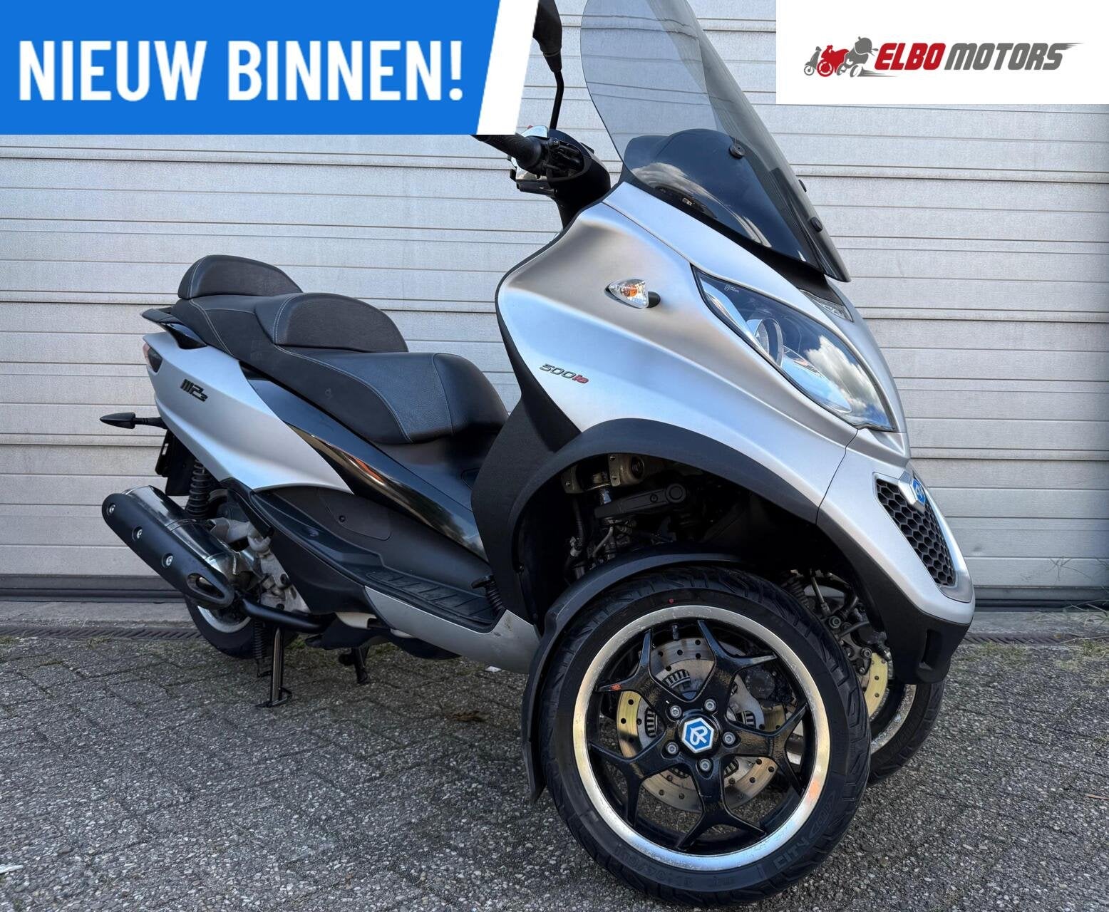 Piaggio MP3 500 LT Sport ABS 2016 GRIJS GARANTIE AUTORIJBWS, Scooter, 493 cc, ABS, Automaat