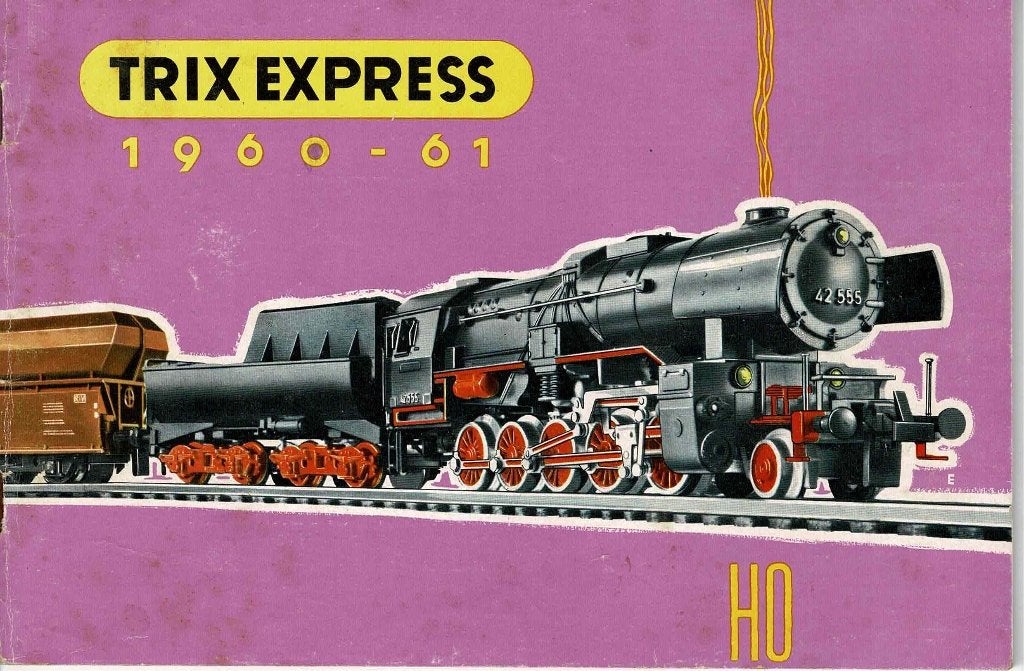 Trix Express catalogus 1960-61 Bfrs  Franstalig, Gebruikt, Gelijkstroom, Verzenden, Trix
