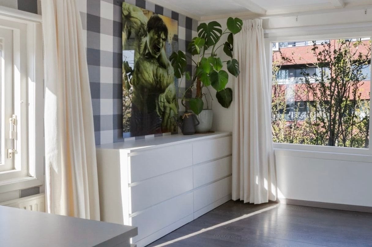Malm 6 lades, Huis en Inrichting, Ophalen, 50 tot 100 cm, Zo goed als nieuw, 3 of 4 laden