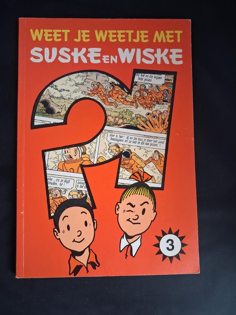 Suske en Wiske - Weet Je Weetje met Suske en Wiske 3, Willy Vandersteen, Eén stripboek, Nieuw, Ophalen of Verzenden