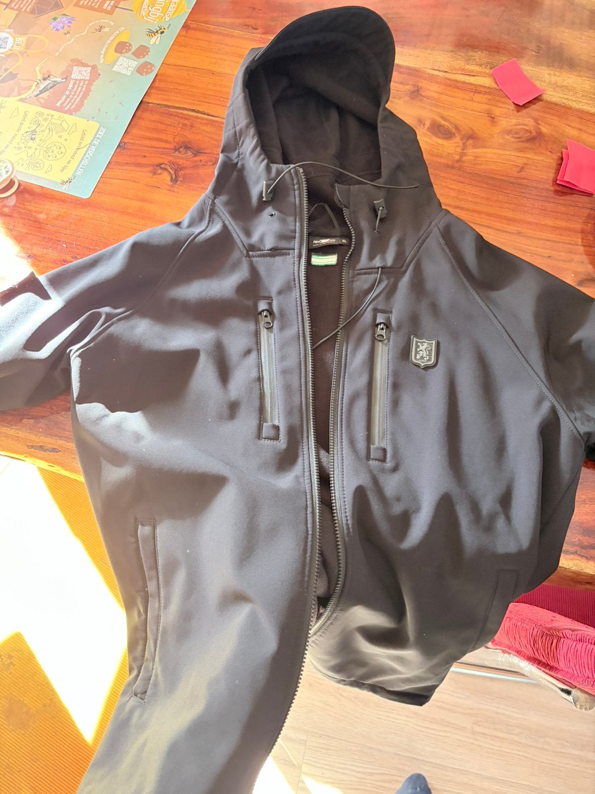 Frfc 1908 feyenoord softshell, Ophalen of Verzenden, Zo goed als nieuw, Maat 56/58 (XL)