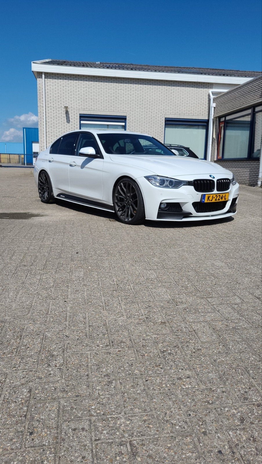 BMW 3-Serie 2.0 328I 2012 Wit f30, Auto's, 745 kg, Achterwielaandrijving, Zwart, 4 cilinders
