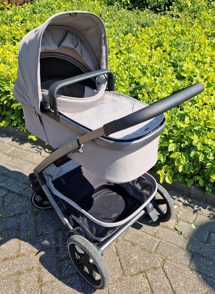 Joolz Geo 3 Compleet sage green, Kinderen en Baby's, Kinderwagens en Combinaties, Zo goed als nieuw, Combiwagen, Verstelbare duwstang