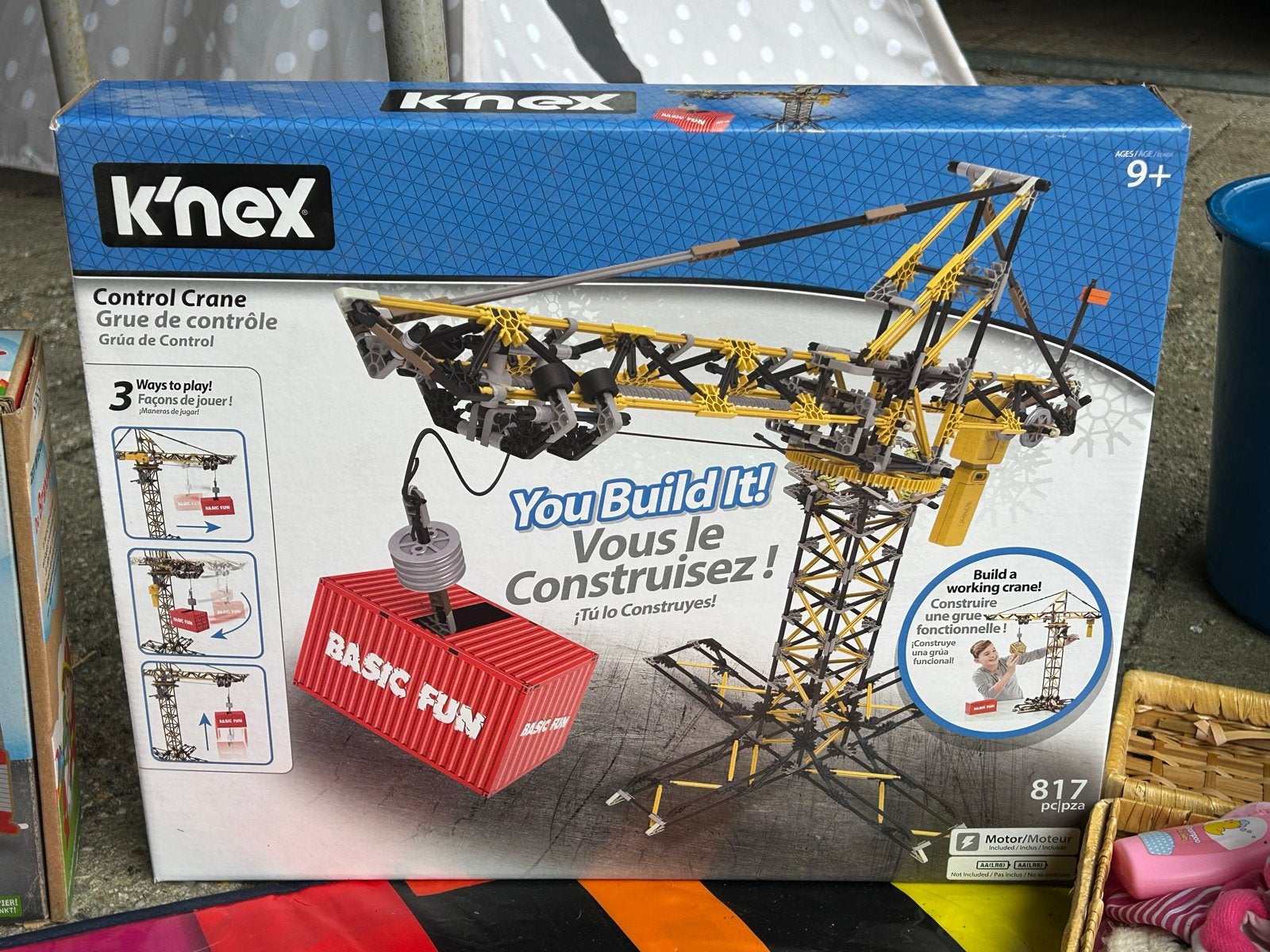 K'nex Control Crane, Ophalen of Verzenden, Zo goed als nieuw, K'nex