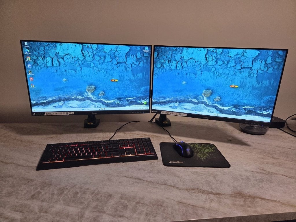 Beeldscherm 24 inch - game - werk 1 jaar oud  Black hawk, Gaming, IPS, 101 t/m 150 Hz, IIyama
