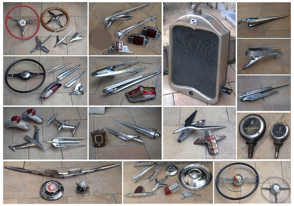 Lot 46 onderdelen amerikaanse oldtimer, Ophalen, Gebruikt, Lincoln
