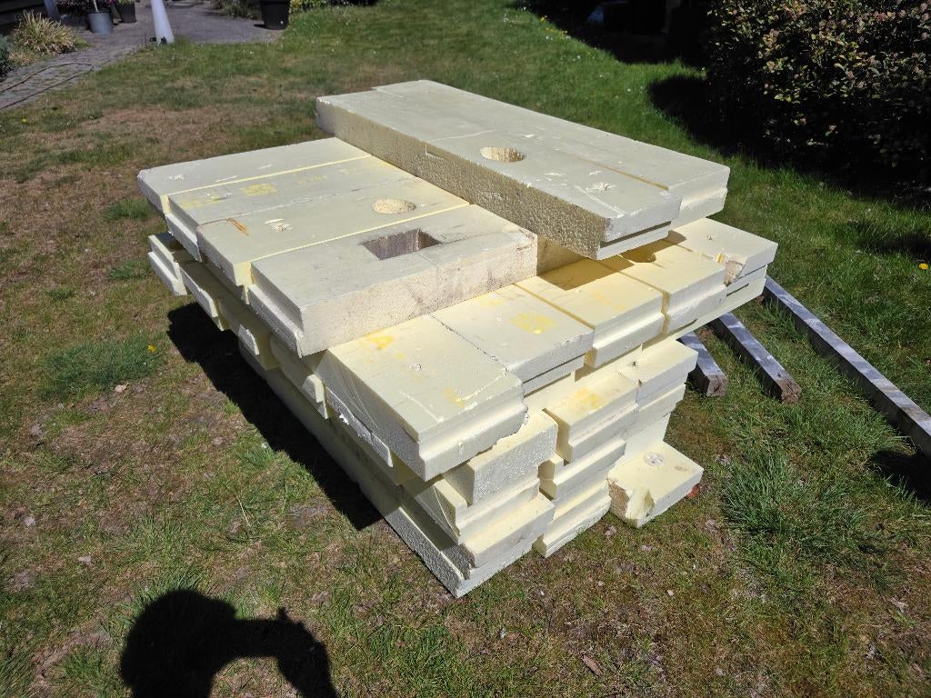 xps stroken, Doe-het-zelf en Verbouw, Isolatie en Afdichting, Ophalen, Gebruikt, Minder dan 5 m², 8 tot 12 cm