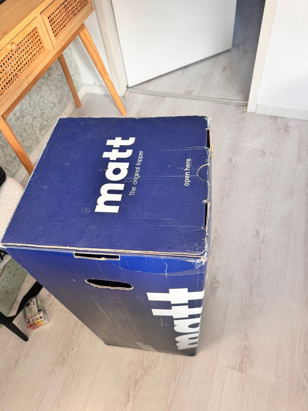 Matt Sleeps Hypersupport Air Topper 140x200, Huis en Inrichting, Slaapkamer | Matrassen en Bedbodems, Ophalen, Nieuw, 140 cm, Twijfelaar