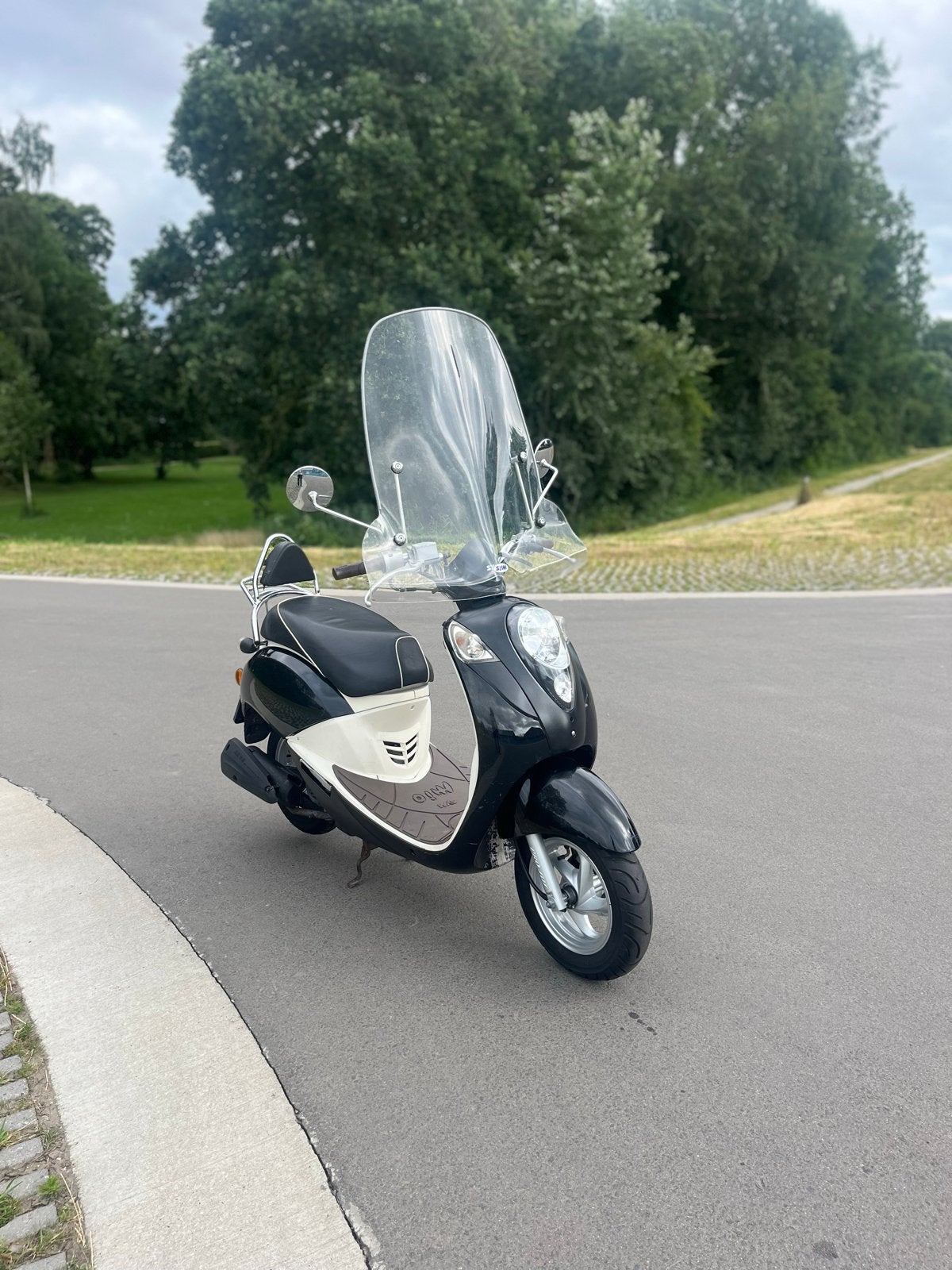Sym Mio 50 Blauw Kenteken - Top Staat, Rijdt 34 km/u, Ophalen, Zo goed als nieuw, Benzine, SYM