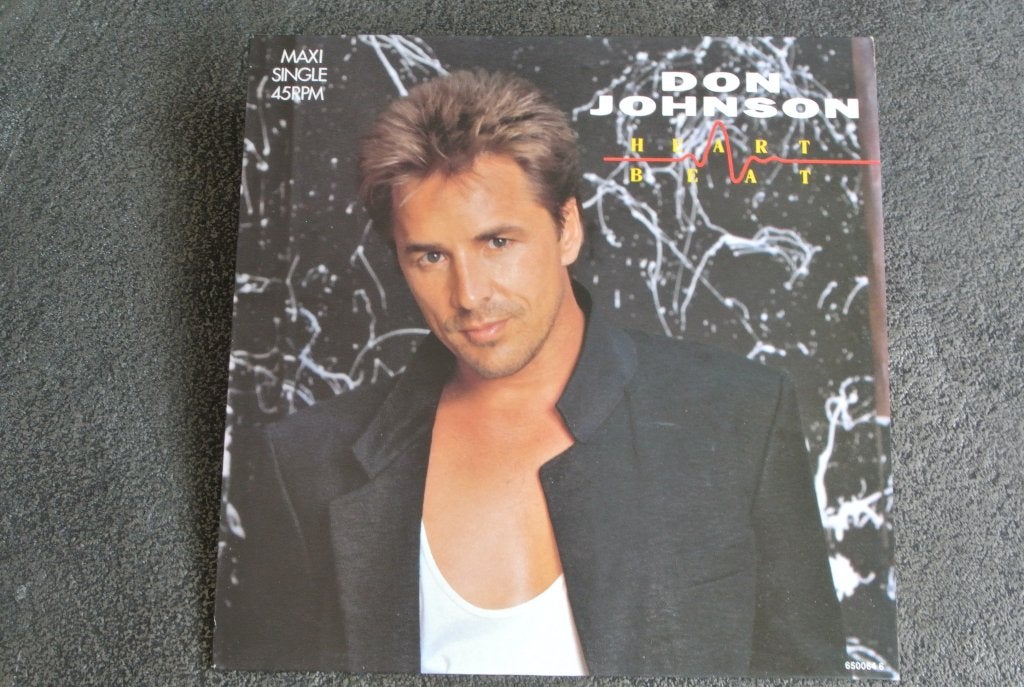 Don Johnson – Heartbeat (12”), LP, Originele persing, Ophalen of Verzenden, Zo goed als nieuw