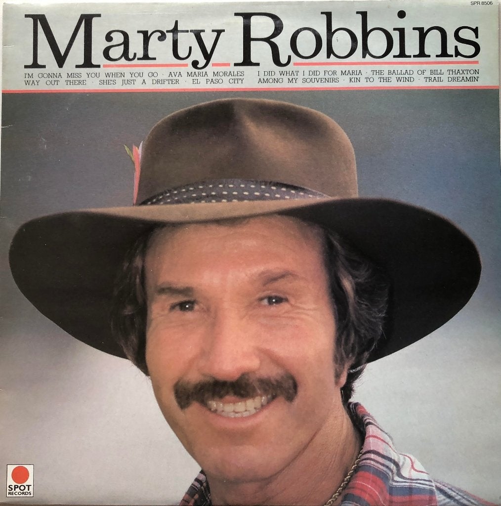 MARTY ROBBINS LP, Ophalen of Verzenden, Gebruikt, 12 inch