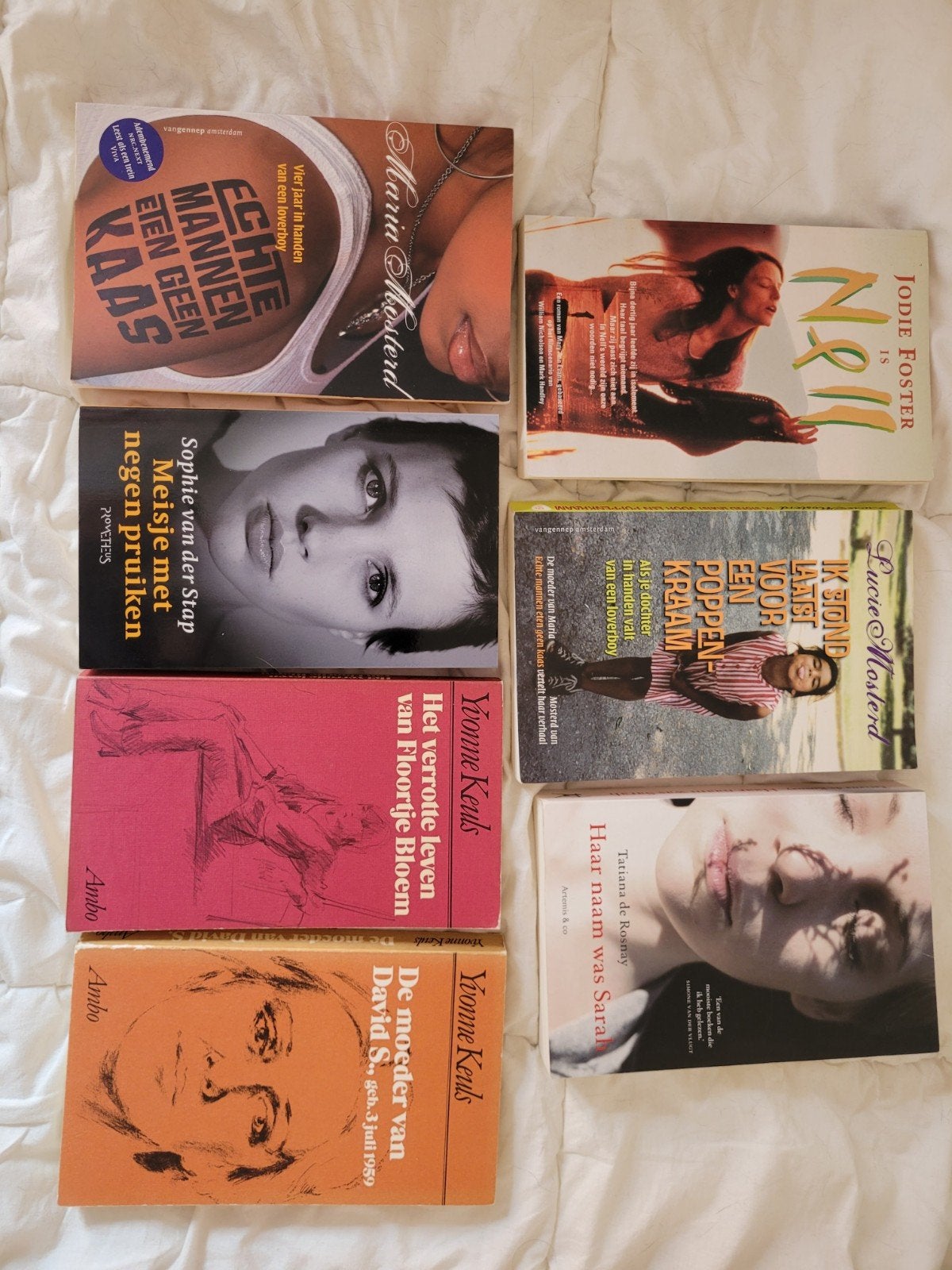 7 boeken, waargebeurd, verslaving, ziekte, Ophalen of Verzenden, Zo goed als nieuw