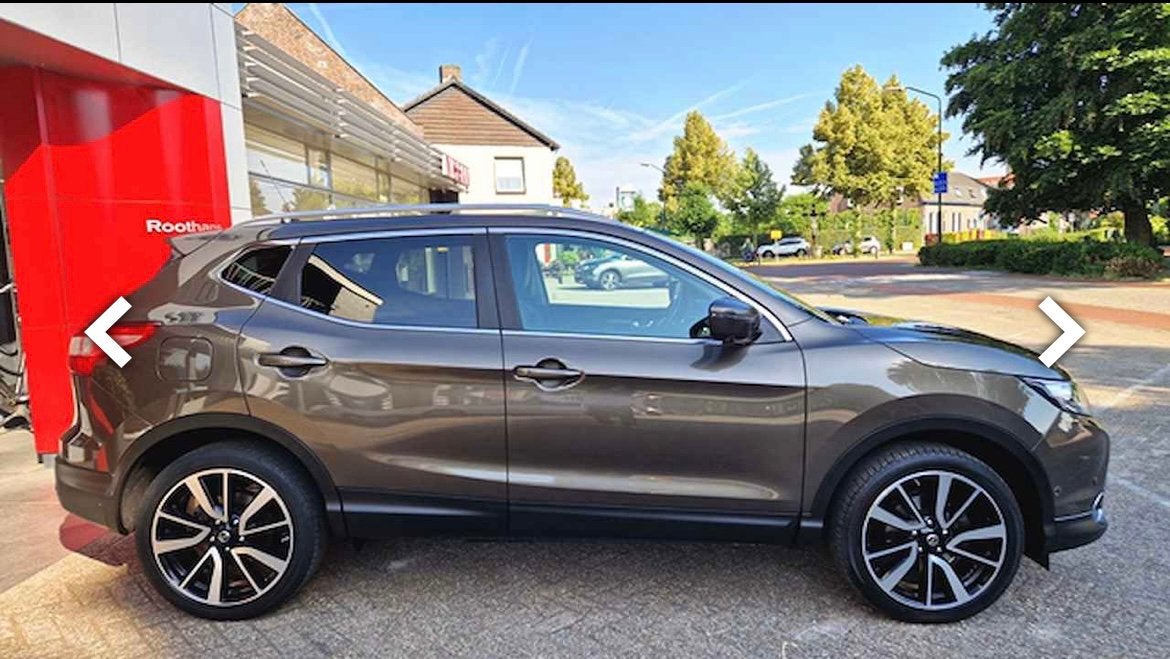 Nissan Qashqai 1.2 Dig-t 85KW 2WD 2014 Bruin, Auto's, Voorwielaandrijving, Zwart, 4 cilinders, Bruin