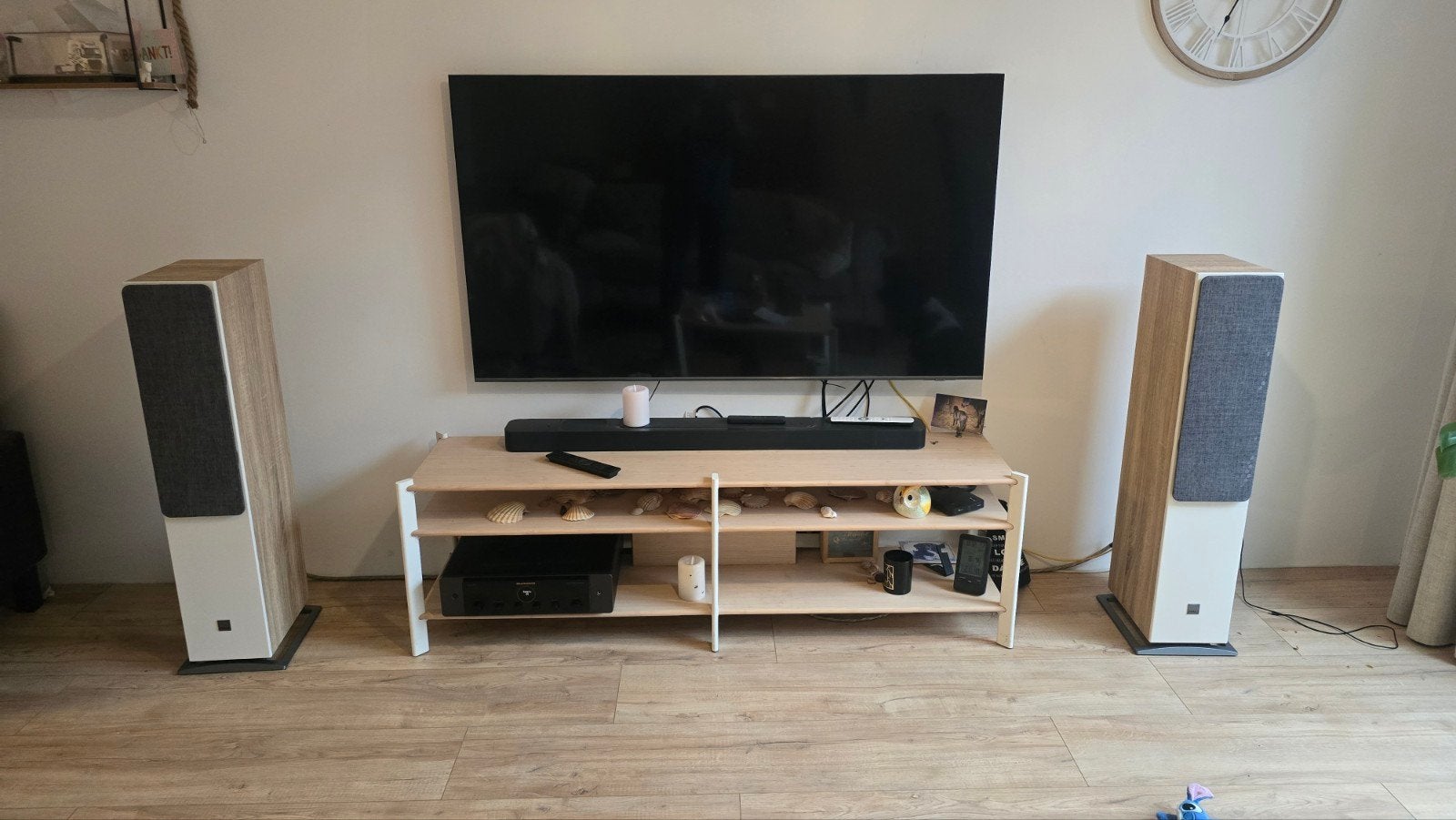 Marantz Model 40n + DALI Oberon 7 + QED 50th Anniversary, Ophalen, Vloerstaande luidspreker, Zo goed als nieuw, Dali