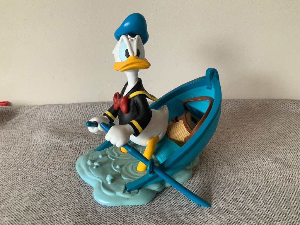 Disney, Donald Duck, Ophalen of Verzenden, Donald Duck, Zo goed als nieuw, Beeldje of Figuurtje