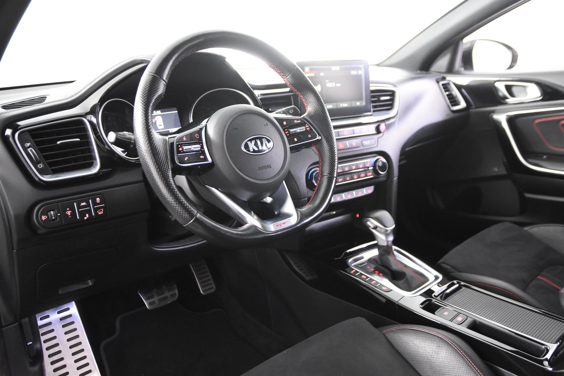 Kia ProCeed 1.6 T-GDI GT *1ste Eigenaar*Full Options*, Auto's, Dealer onderhouden, 15 km/l, Wit, Leder