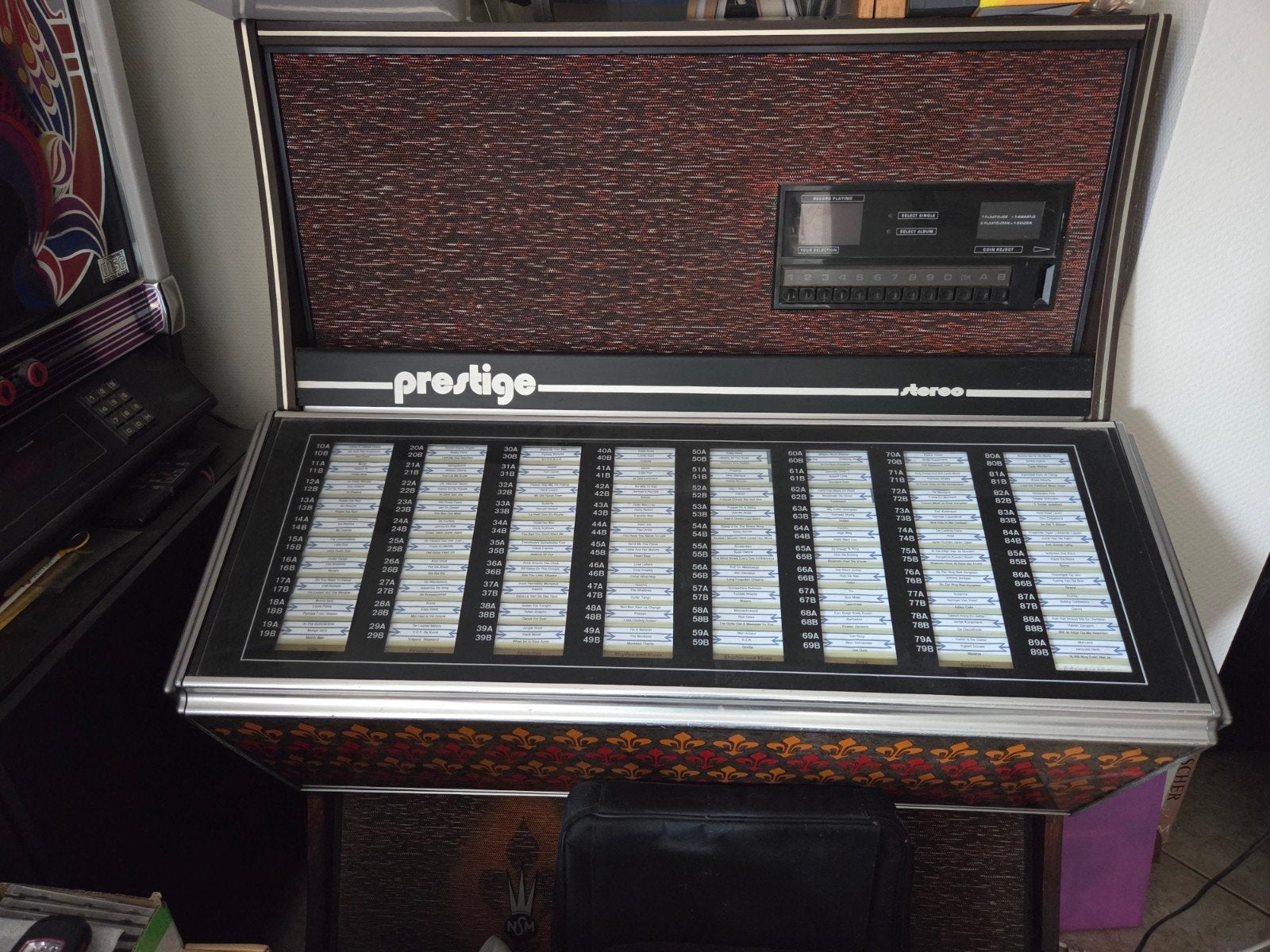 NSM Prestige Aero Jukebox - Vintage Muziekervaring, Gebruikt, 1970 tot heden, Ophalen, Met singles