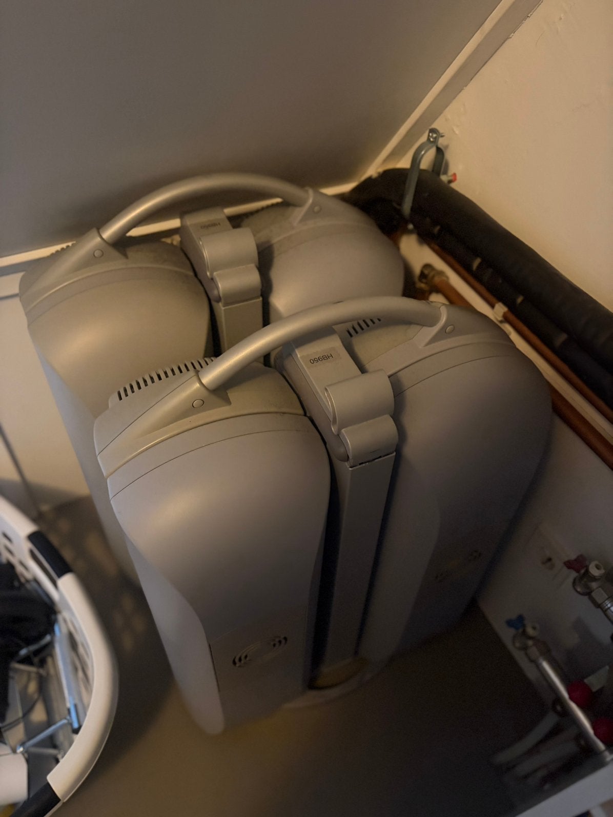 Zonnebank Philips HB950 Sunmobile (2x voor 1 prijs), Ophalen, Zo goed als nieuw, Zonnebank enkelzijdig, Minder dan 10 lampen